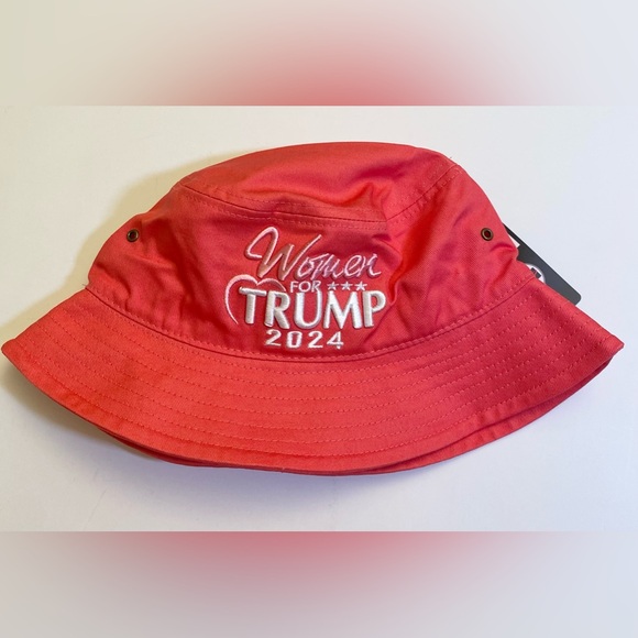 NEW! 2024 Women For Trump Bucket Hat/Headwear - Picture 1 of 5
